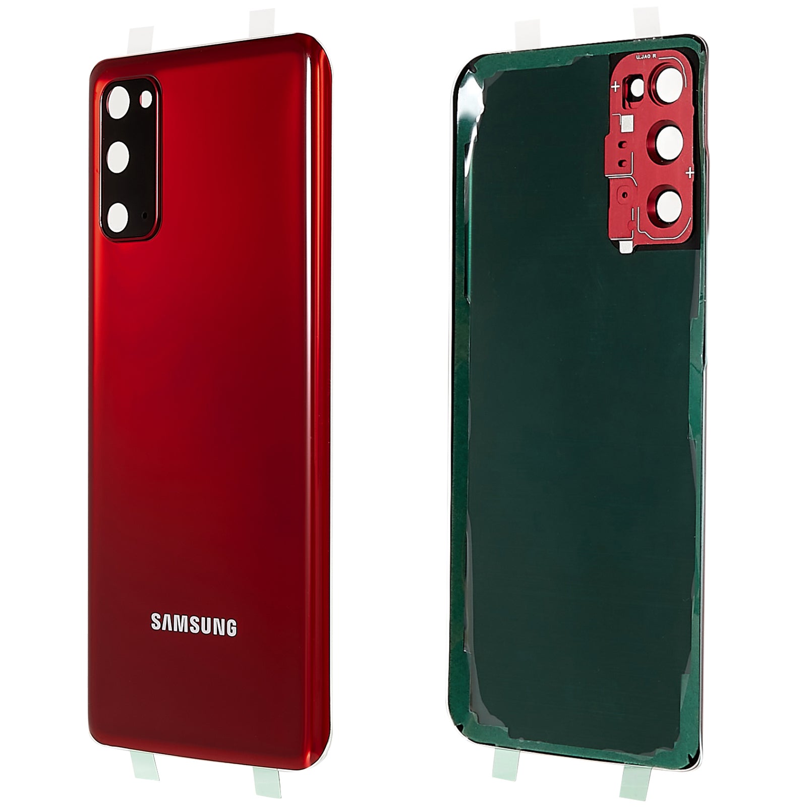For Samsung Galaxy S20 4G G980 S20 5G G981 Battery Housing with Adhesive Sticker Camera Lens Cover