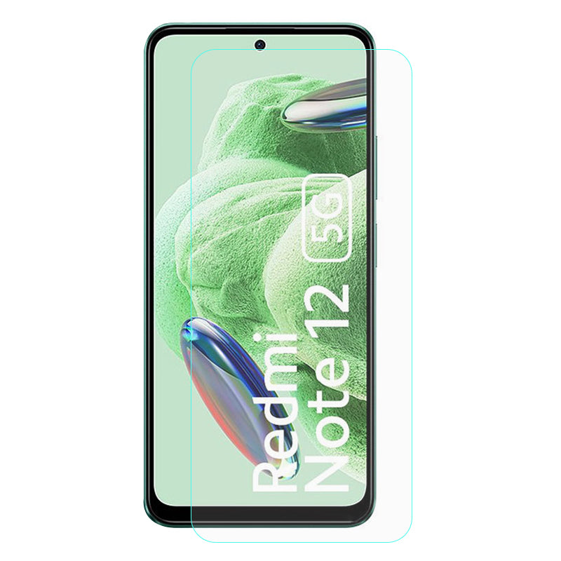 For Xiaomi Redmi Note 12 5G (China)/(India)/(Global)/Poco X5 5G HD Clear Tempered Glass Film 0.3mm Arc Edge Touch Sensitive Screen Protector