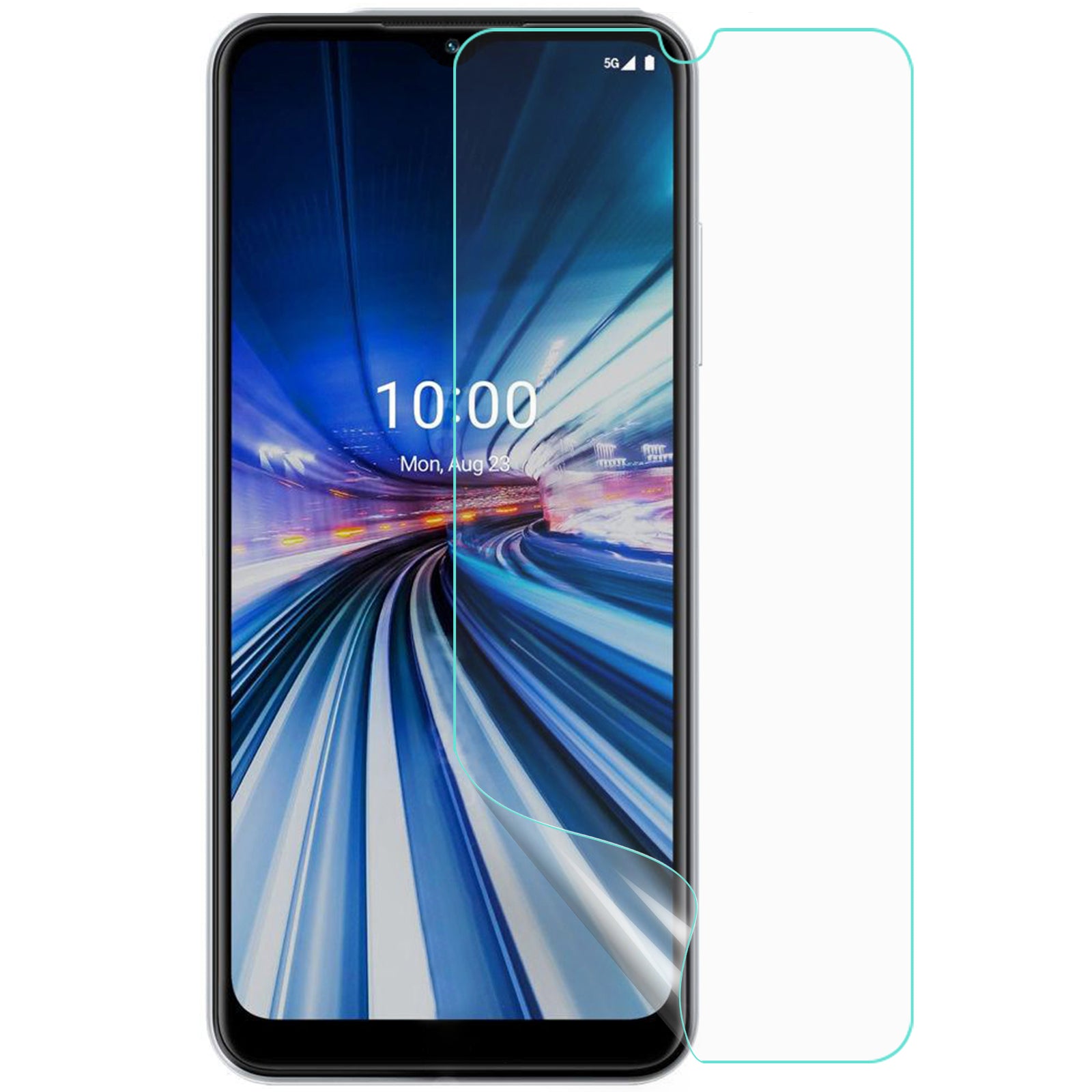 For Boost Mobile Celero 5G/Celero 5G Soft PET Screen Protector High Tranparency Anti-scratch Sensitive Touch Screen Film