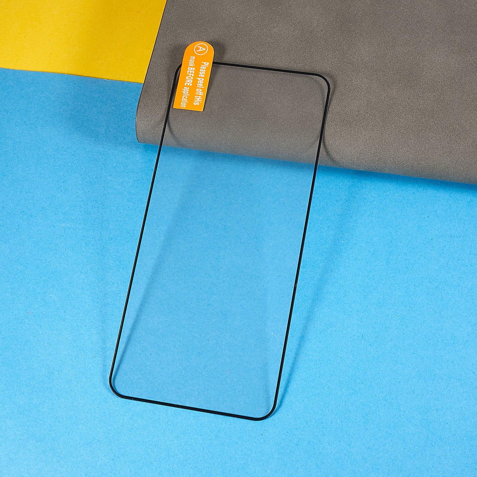 2PCS/Set For Xiaomi 13 5G Silk Printing Screen Protector Black Edge Full Glue Anti-fingerprint Tempered Glass Full Cover Film