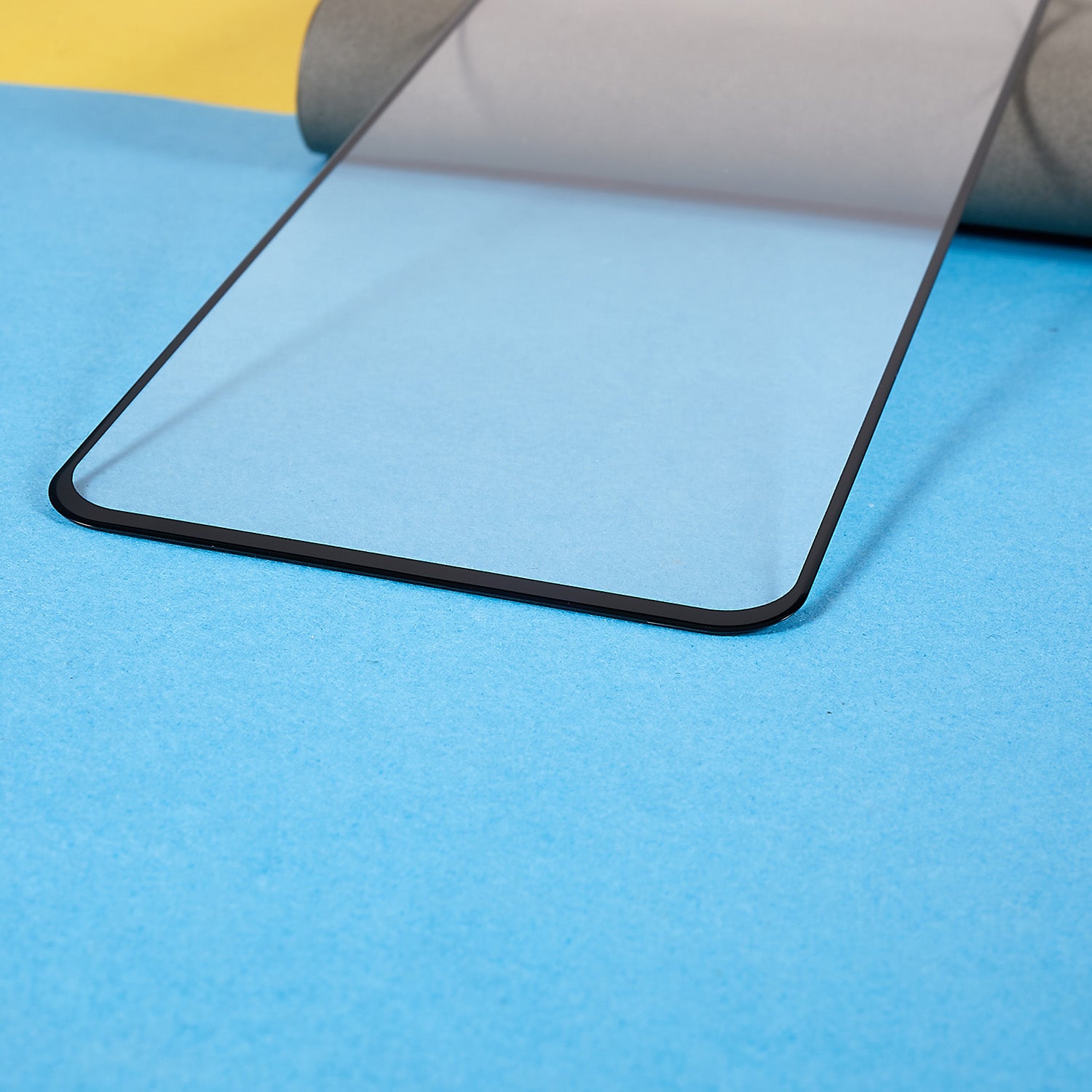 For Motorola Moto E13 4G Silk Printing Tempered Glass Film Full Glue Anti-explosion HD Full Screen Protector