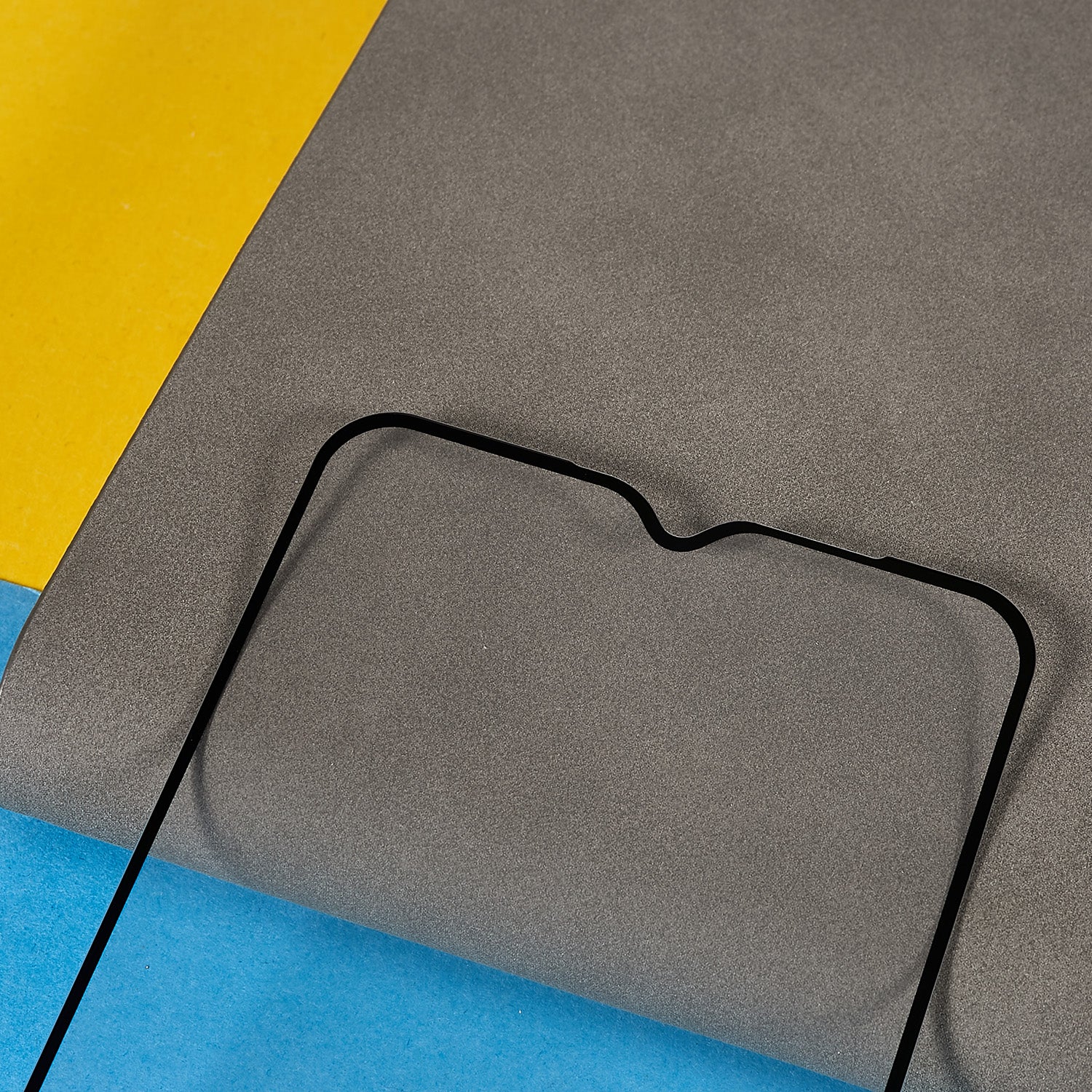 For Motorola Moto E13 4G Silk Printing Tempered Glass Film Full Glue Anti-explosion HD Full Screen Protector