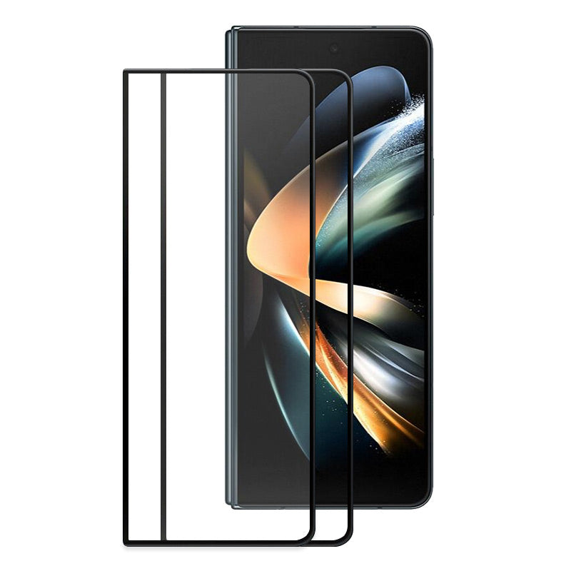 ENKAY HAT PRINCE 2PCS/Set For Samsung Galaxy Z Fold4 5G Full Covering Sensitive Touch Screen Protector 0.26mm 2.5D Anti-scratch Anti-fingerprint Tempered Glass Film