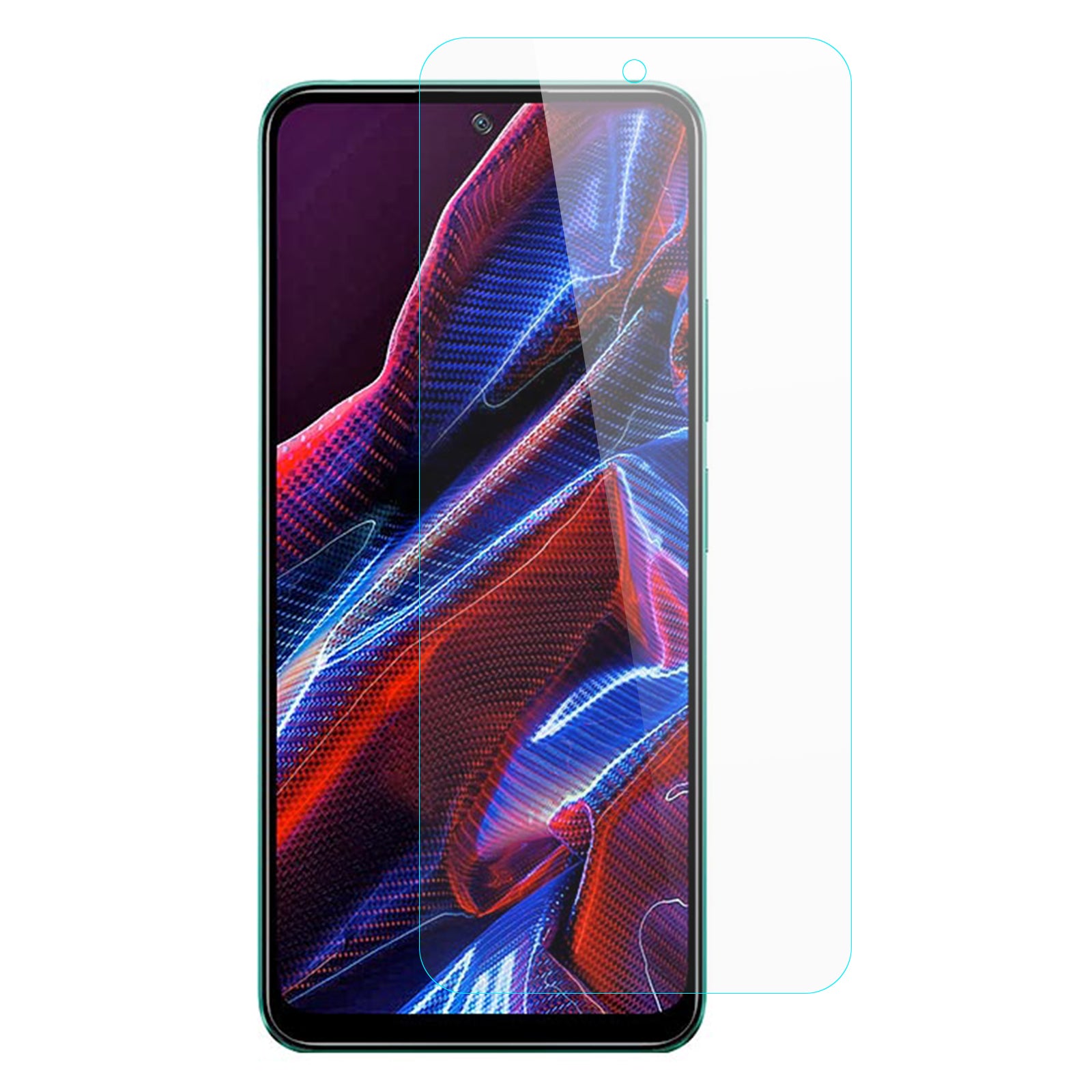 Ultra Clear Screen Protector for Xiaomi Redmi Note 12 5G (China)/(India)/(Global)/Poco X5 5G 0.3mm Arc Edge Shatterproof HD Tempered Glass Film
