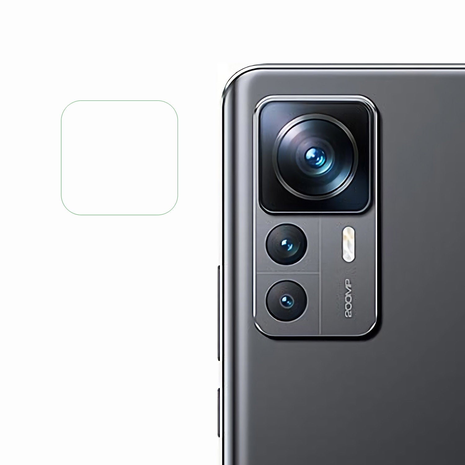 Camera Lens Protector for Xiaomi 12T 5G/12T Pro 5G/Redmi K50 Ultra 5G HD Tempered Glass Lens Film