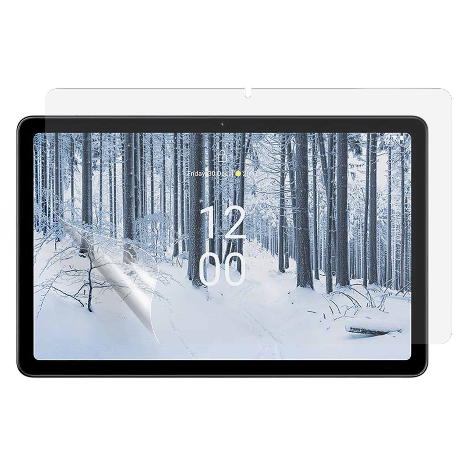 For Nokia T21 Crystal Clear Screen Protector Full Coverage Anti-Scratch Soft PET Screen Film