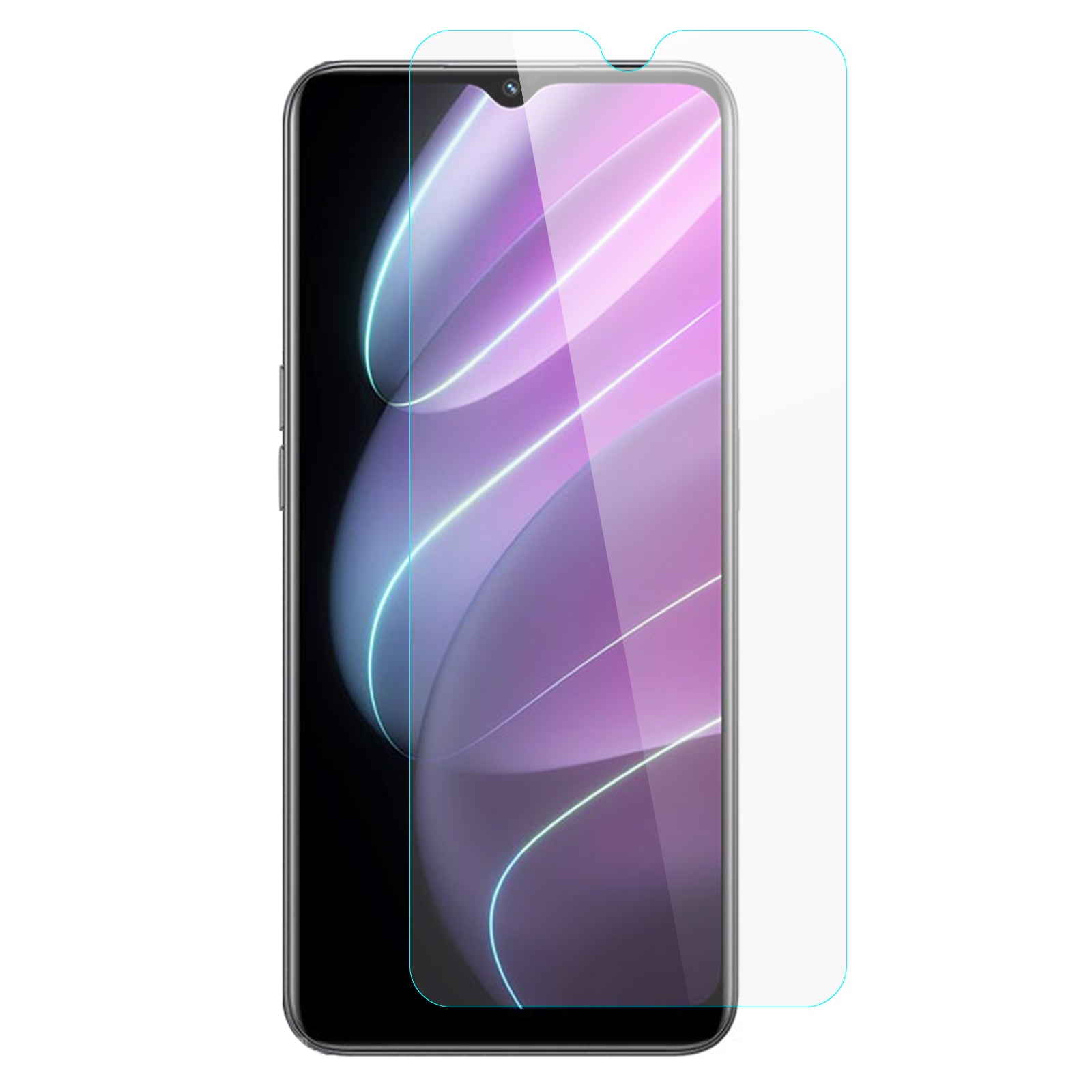 Ultra Clear Tempered Glass Screen Protector for Realme V30 5G 0.3mm Arc Edge Anti-fingerprint Tempered Glass Film