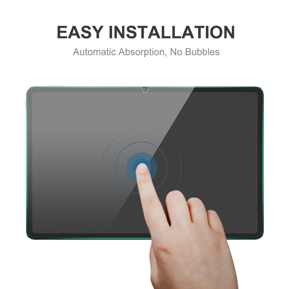 ENKAY HAT PRINCE 0.33mm 9H Screen Protector for Honor Pad V8 Pro 2.5D Arc Edge Full Glue Anti-explosion Tempered Glass Film