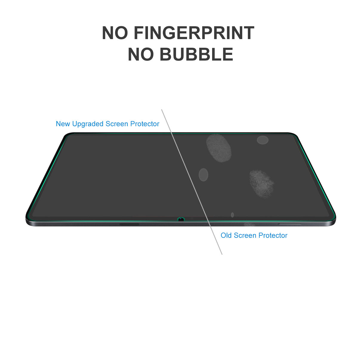 ENKAY HAT PRINCE Tempered Glass Film for Xiaomi Pad 5 Pro 12.4 (2022) 0.33mm 9H 2.5D Arc Edge Ultra Clear Anti-explosion Screen Protector