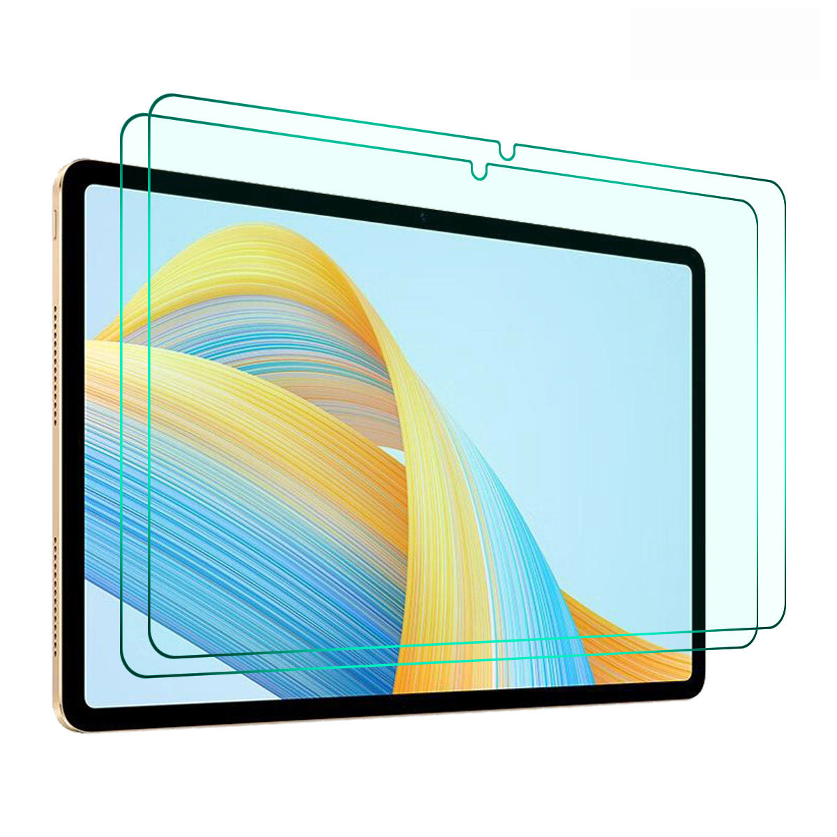 ENKAY HAT PRINCE 2Pcs Tempered Glass Film for Honor Pad V8 Pro 0.33mm 9H 2.5D HD Clear Full Glue Screen Protector