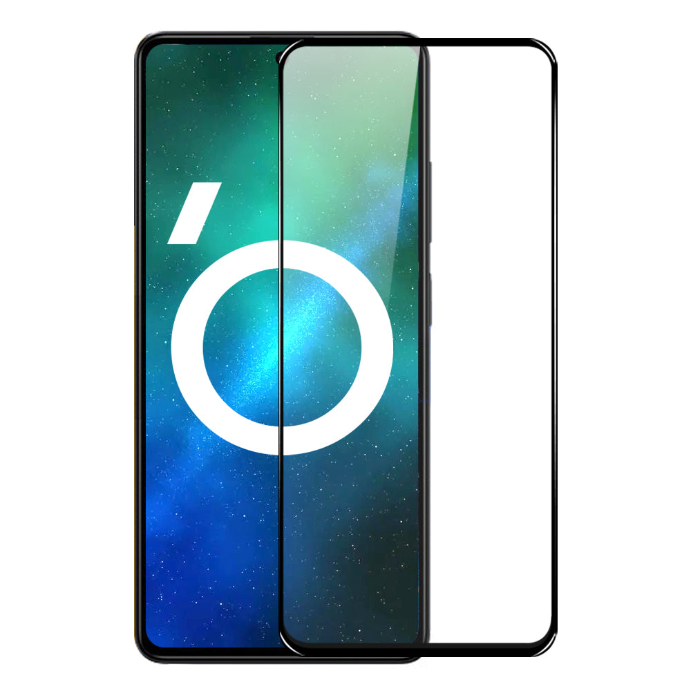NORTHJO A Screen Protector For Xiaomi Poco X5 Pro 5G/Redmi Note 12 Pro 5G/12 Pro Speed 5G Silk Printing 2.5D 0.3mm High Aluminum-silicon Glass Film - Black