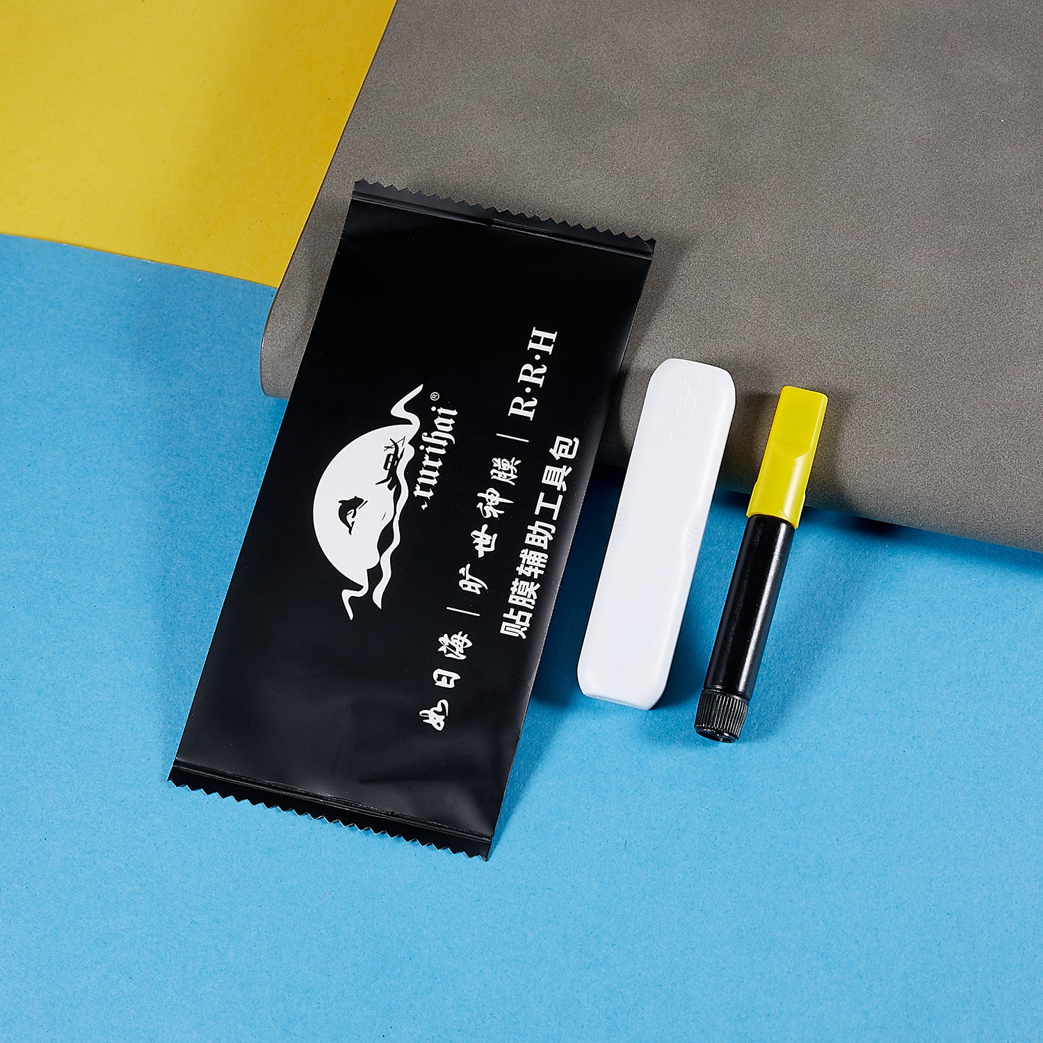 RURIHAI Screen Protector for Honor Magic4 5G/Magic4 Pro 5G 3D Curved Anti-scratch UV Liquid Tempered Glass Film Support Fingerprint Unlock