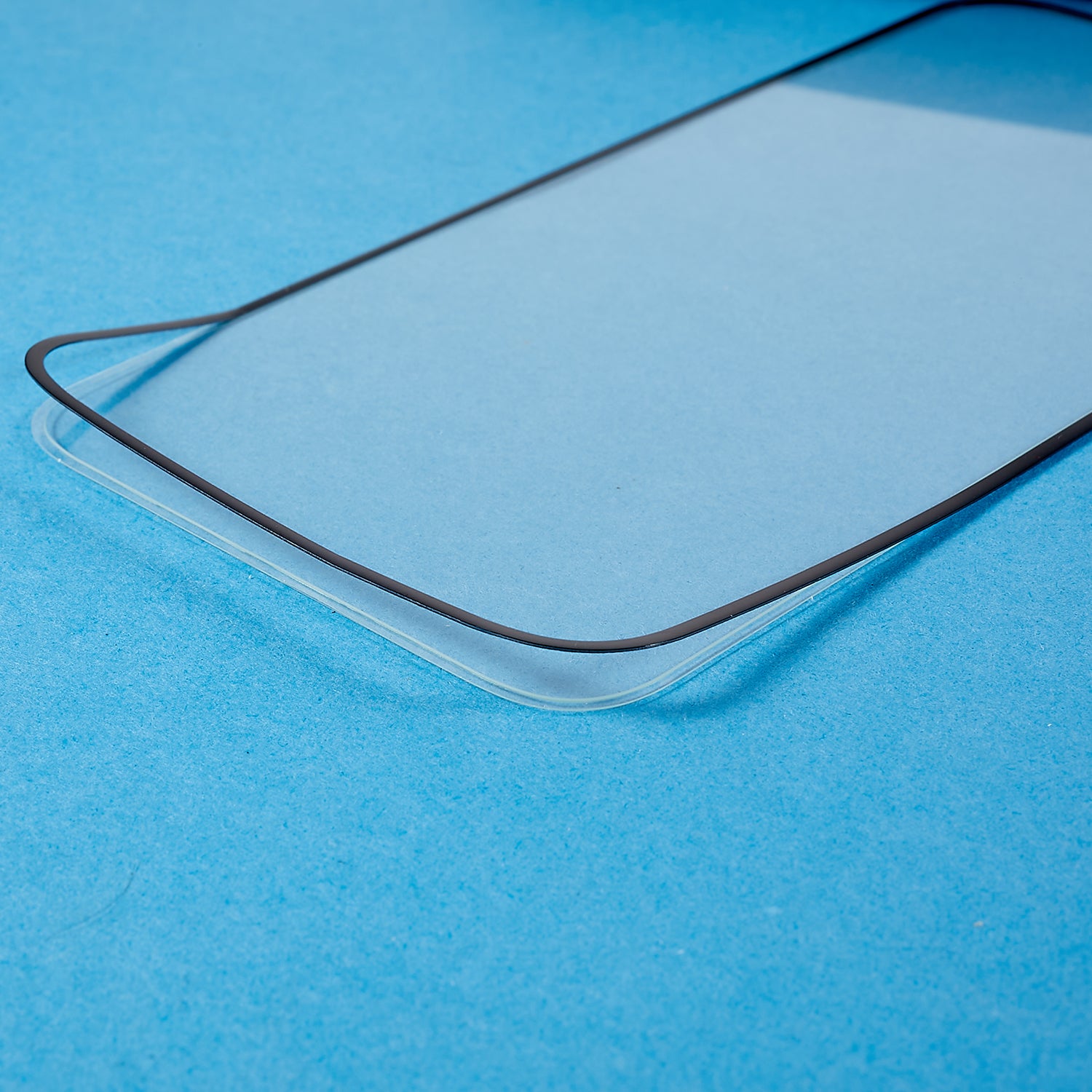 RURIHAI For iPhone 14 Pro 0.26mm AGC Glass Screen Protector 3D Carbon Fiber Edge Ultra Clear Full Glue Screen Film