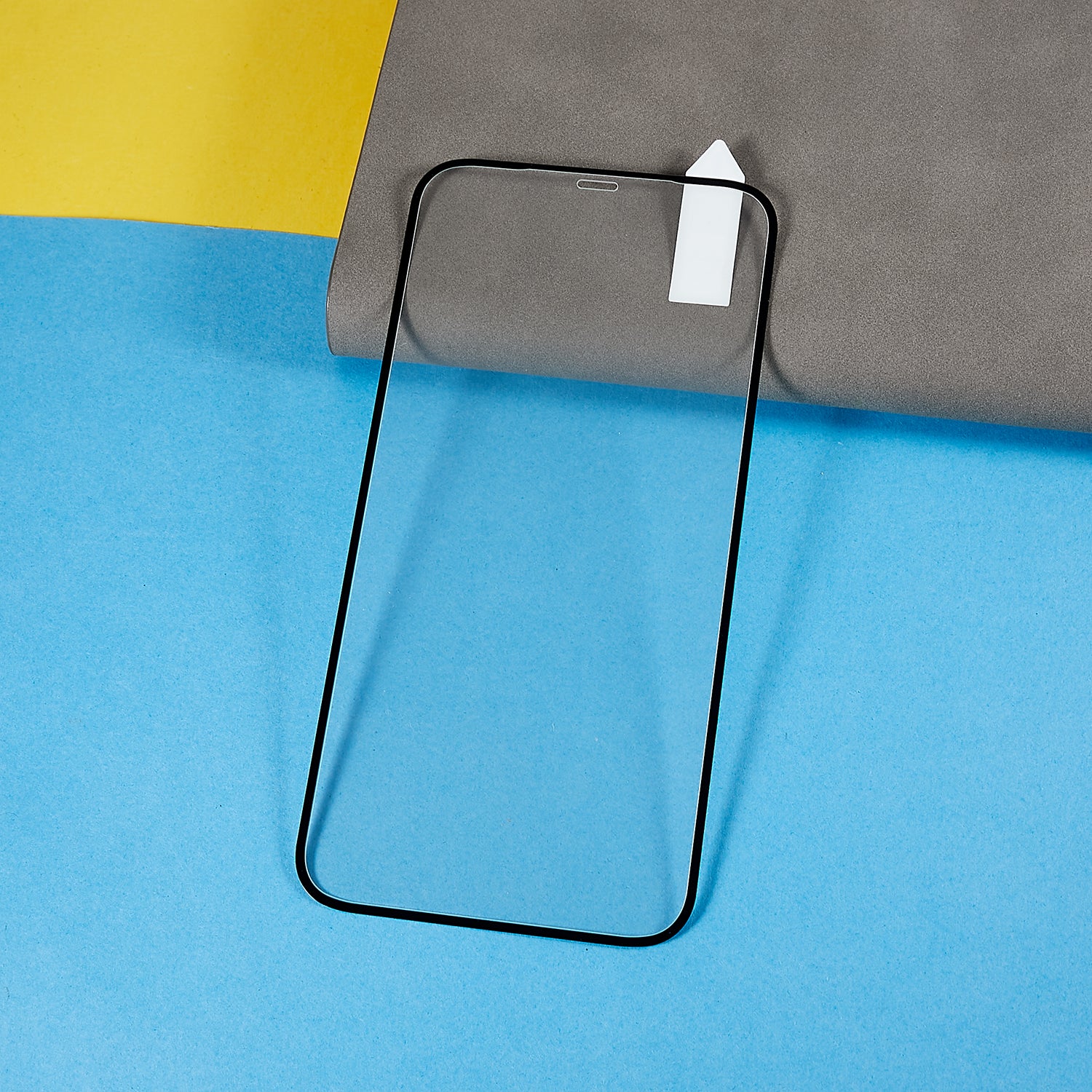 RURIHAI For iPhone 12 Pro Max 6.7 inch 0.26mm Ultra Clear AGC Glass 3D Carbon Fiber Edge Full Glue Screen Protector