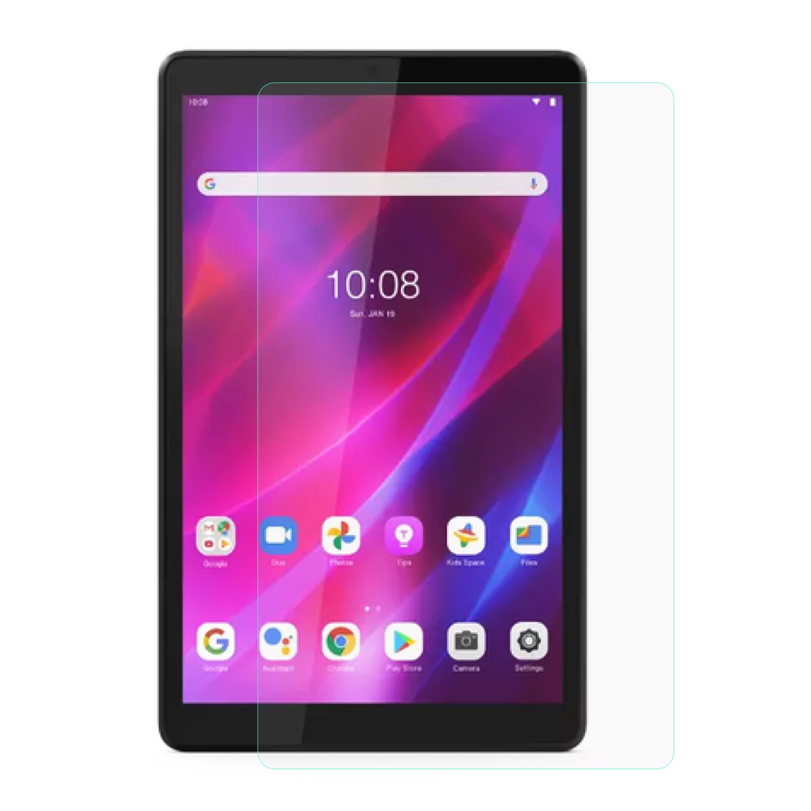 Tempered Glass Screen Protector for Lenovo Tab M8 Gen 4 0.3mm Arc Edge Ultra Clear Sensitive Tablet Screen Film Guard
