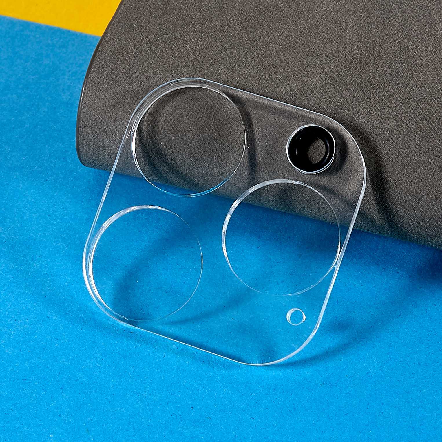 For iPhone 14 Pro 3D Acrylic Camera Lens Protector Ultra Clear Anti-scratch Rear Lens Film