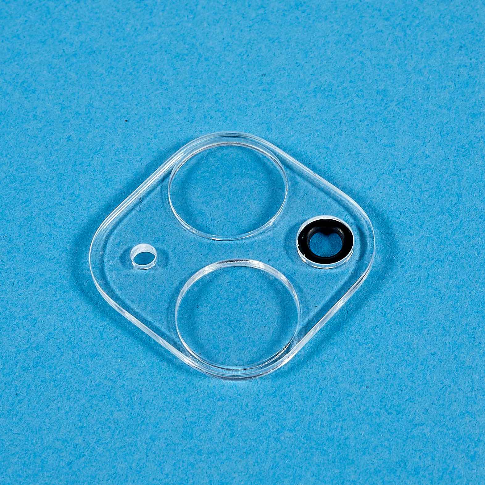 3D Acrylic Camera Lens Protector for iPhone 14 Plus Anti-scratch HD Clear Camera Lens Film