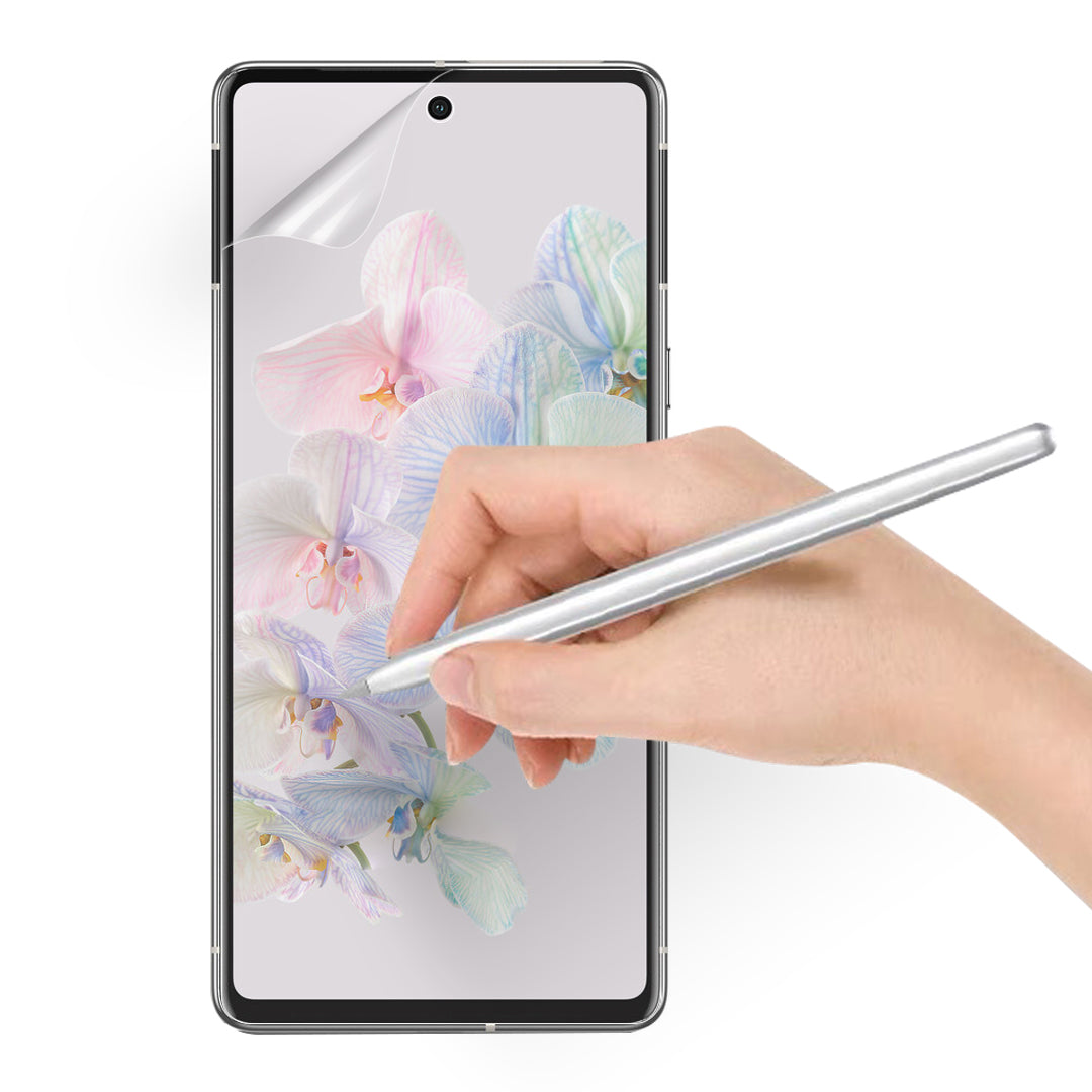 For Google Pixel 7a Anti-scratch Paper-like Screen Protector Ultra Clear Paper-feel Soft PET Film