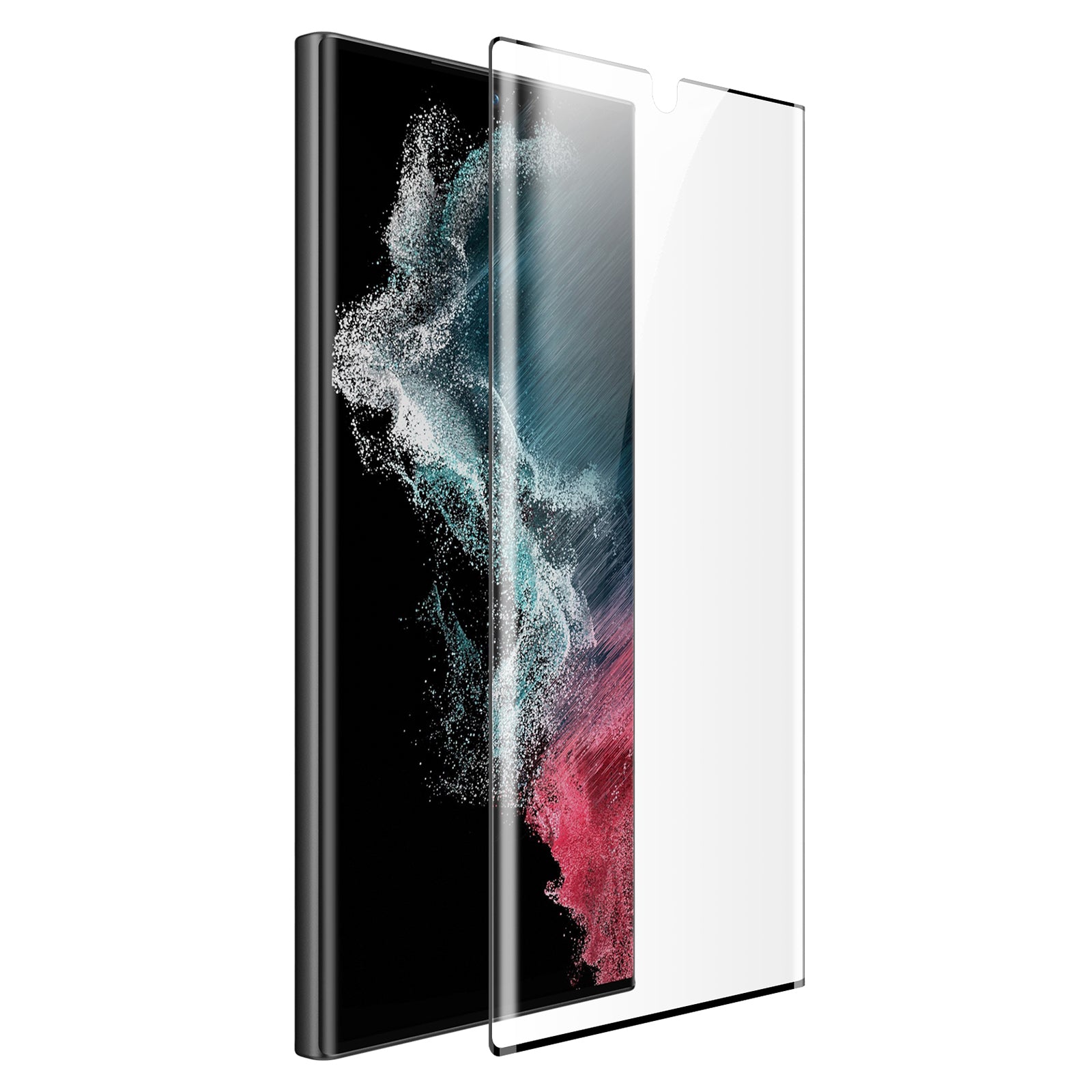 NILLKIN For Samsung Galaxy S23 Ultra 2Pcs/Pack PMMA Screen Protector Full Glue 3D Curved Full Screen Film