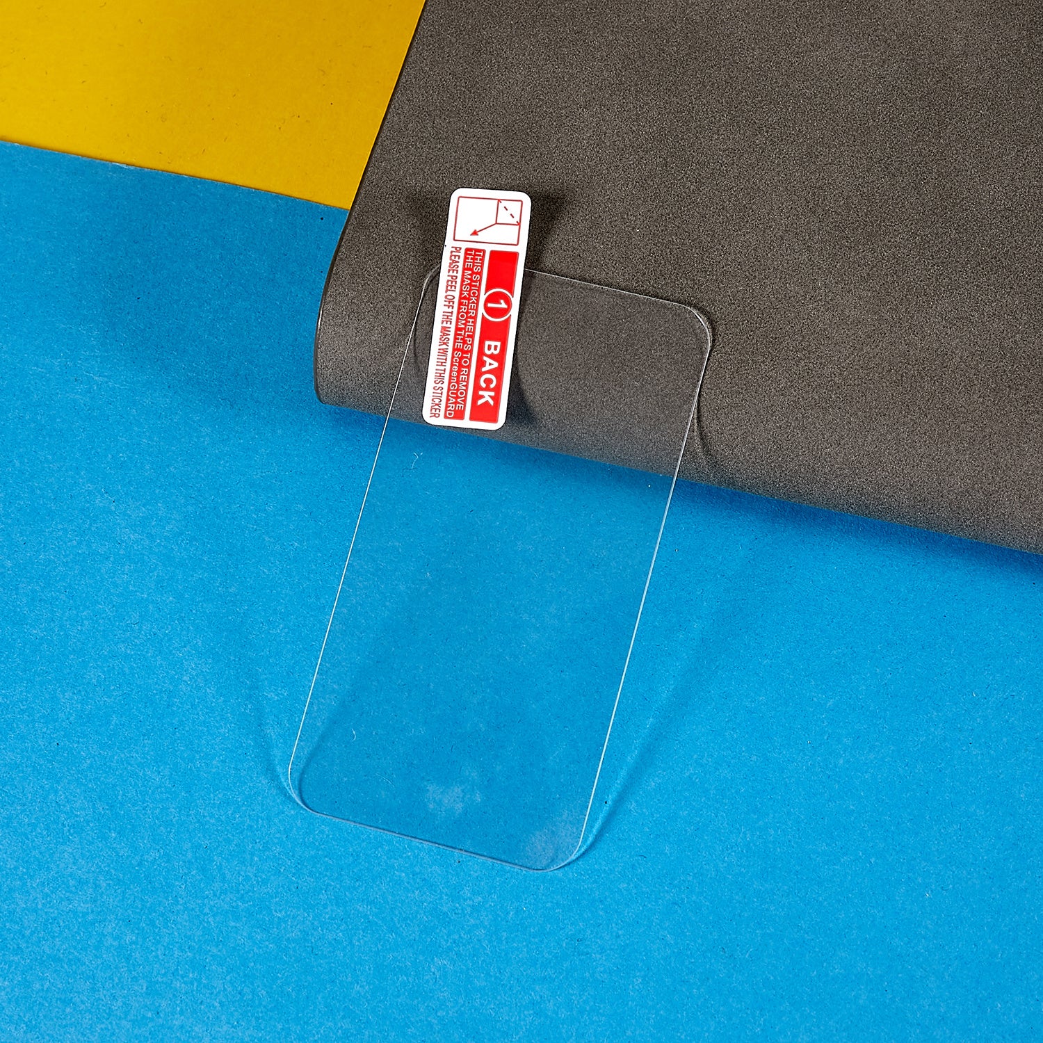 For Oppo Find N2 Flip 5G Back Screen Protector Crystal Clear 0.3mm Arc Edge Tempered Glass Film