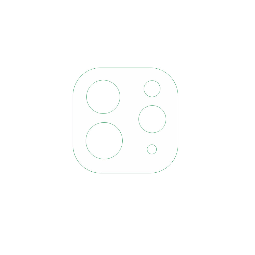 For iPad Pro 11 (2020)/(2021)/(2022) Camera Lens Film Ultra Clear 3D Acrylic Camera Lens Protector