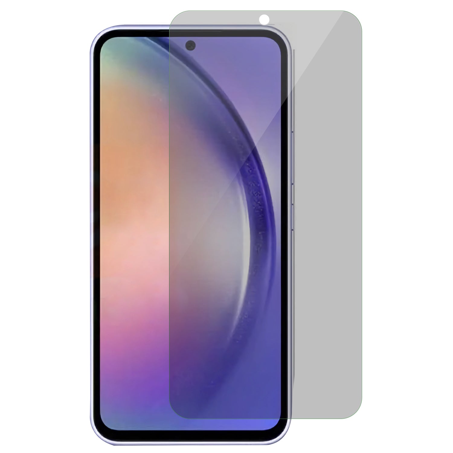 For Samsung Galaxy A54 5G Full Coverage Screen Protector Anti-Peep Tempered Glass Film Anti-Scratch Easy Installation