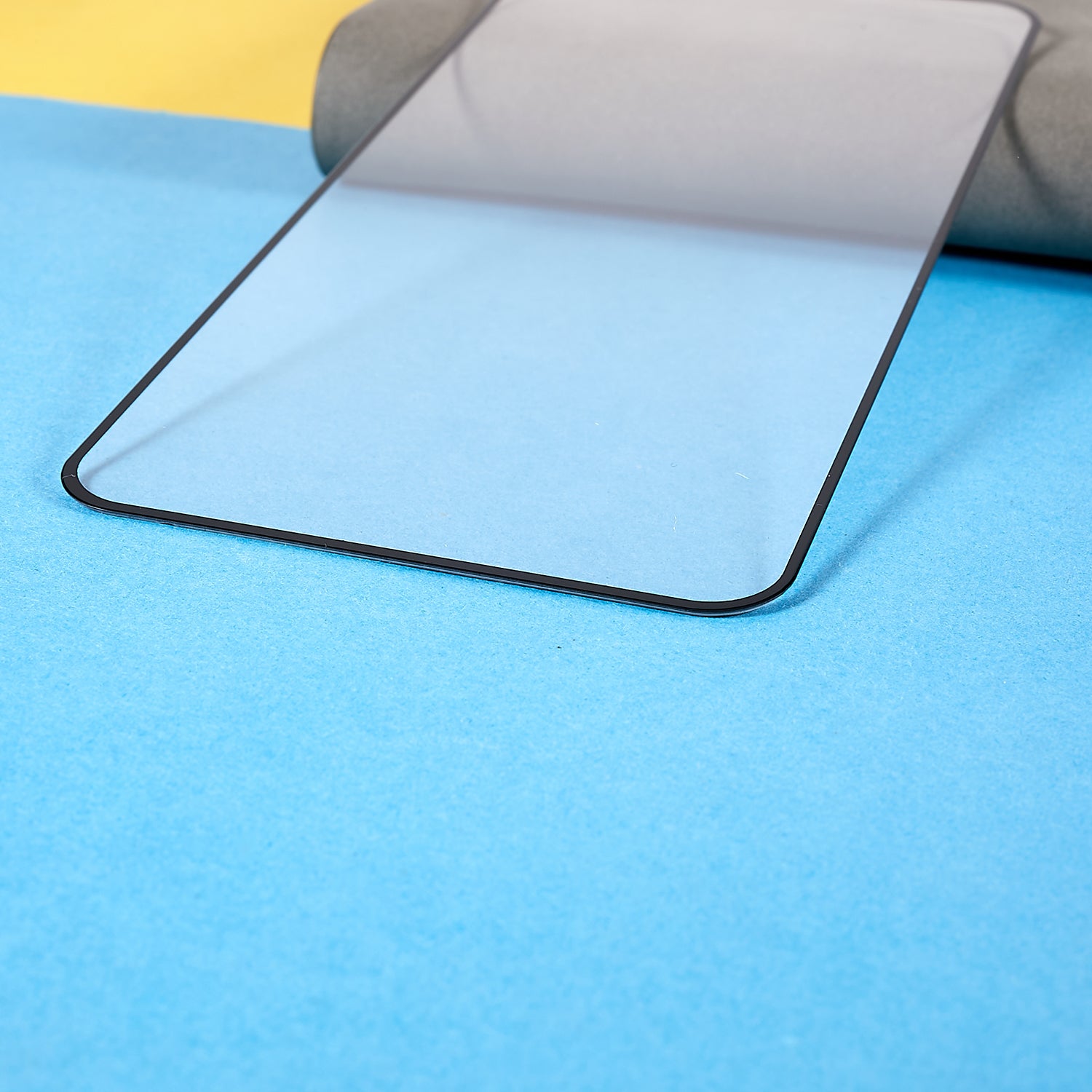 For Samsung Galaxy A54 5G Silk Printing Screen Protector Full Glue Secondary Hardening Tempered Glass Film Scratch Resistant