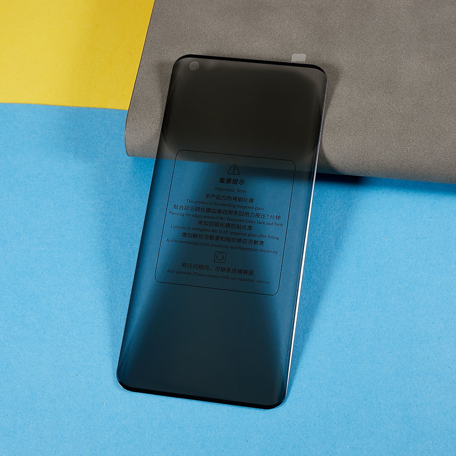 RURIHAI Privacy Screen Protector for Huawei Mate 40 Anti-Spy Tempered Glass Film 3D Curved Side Glue