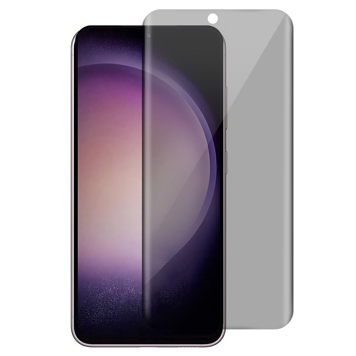 RURIHAI Anti-Peeping Tempered Glass Film For Samsung Galaxy S22 5G/S23 3D Curved Full Cover Screen Protector