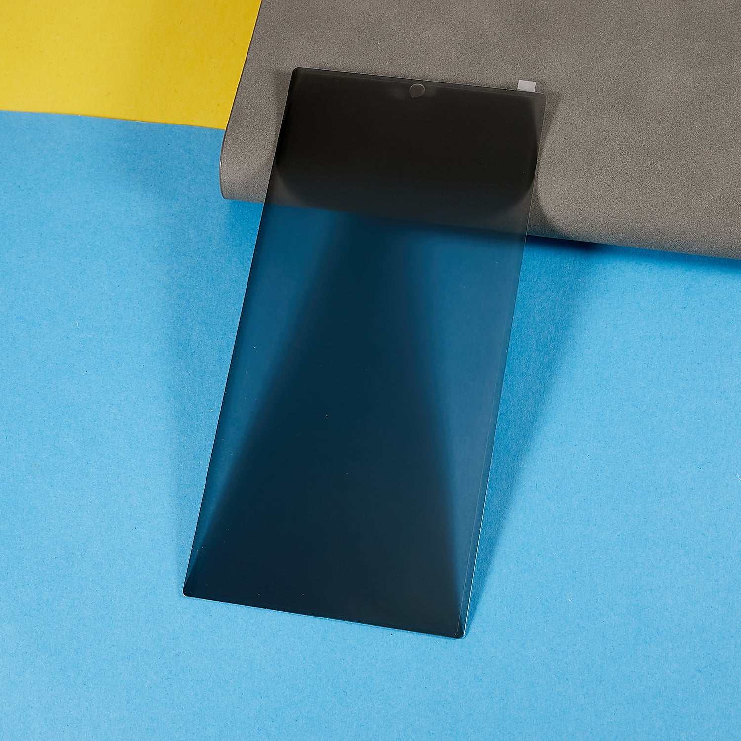 RURIHAI For Samsung Galaxy S23 Ultra Privacy Tempered Glass Film 3D Curved Side Glue Anti-Peeping Screen Protector