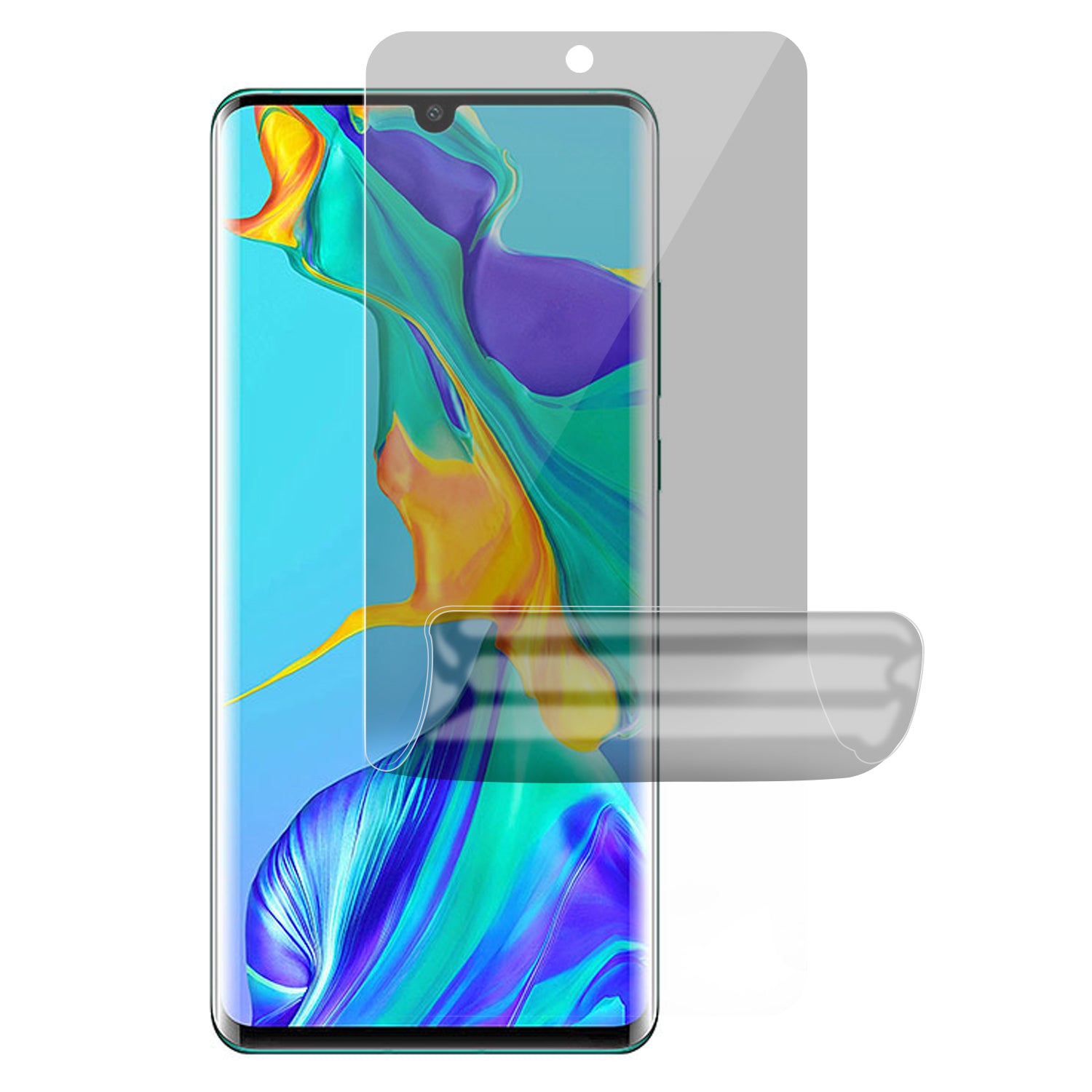 RURIHAI For Huawei P30 Pro Anti Spy Hydrogel Film Privacy Soft TPU Screen Protector