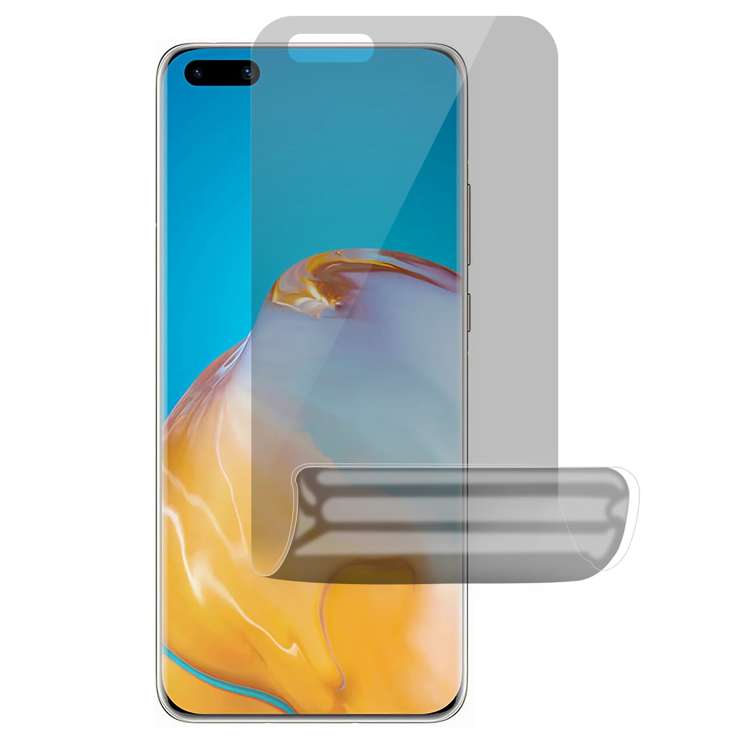 RURIHAI For Huawei P40 Pro/P40 Pro Privacy Screen Protector Soft TPU Hydrogel Protective Film
