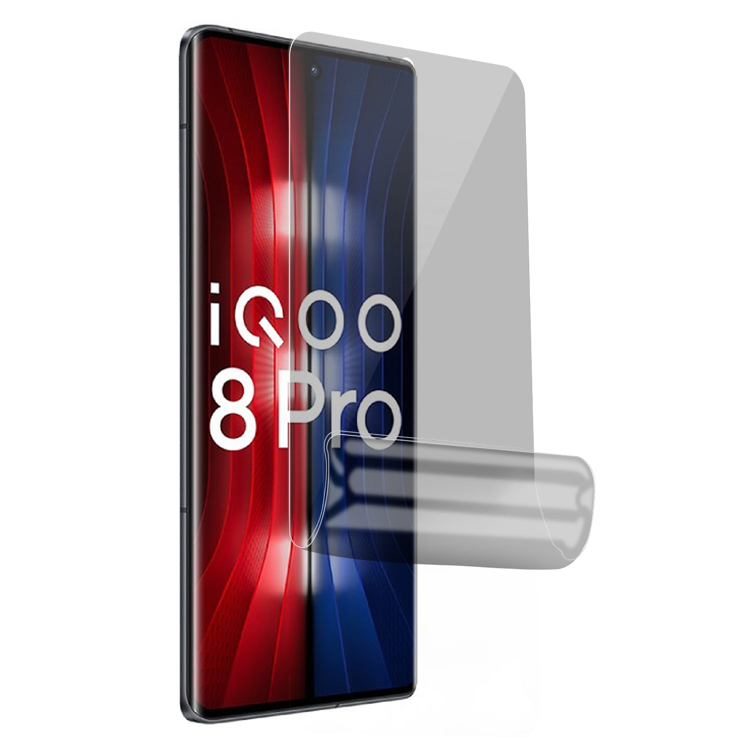 RURIHAI Screen Protector for vivo iQOO 8 Pro/iQOO 9 Pro/iQOO 10 Pro 5G Anti-peeping Soft TPU Hydrogel Film