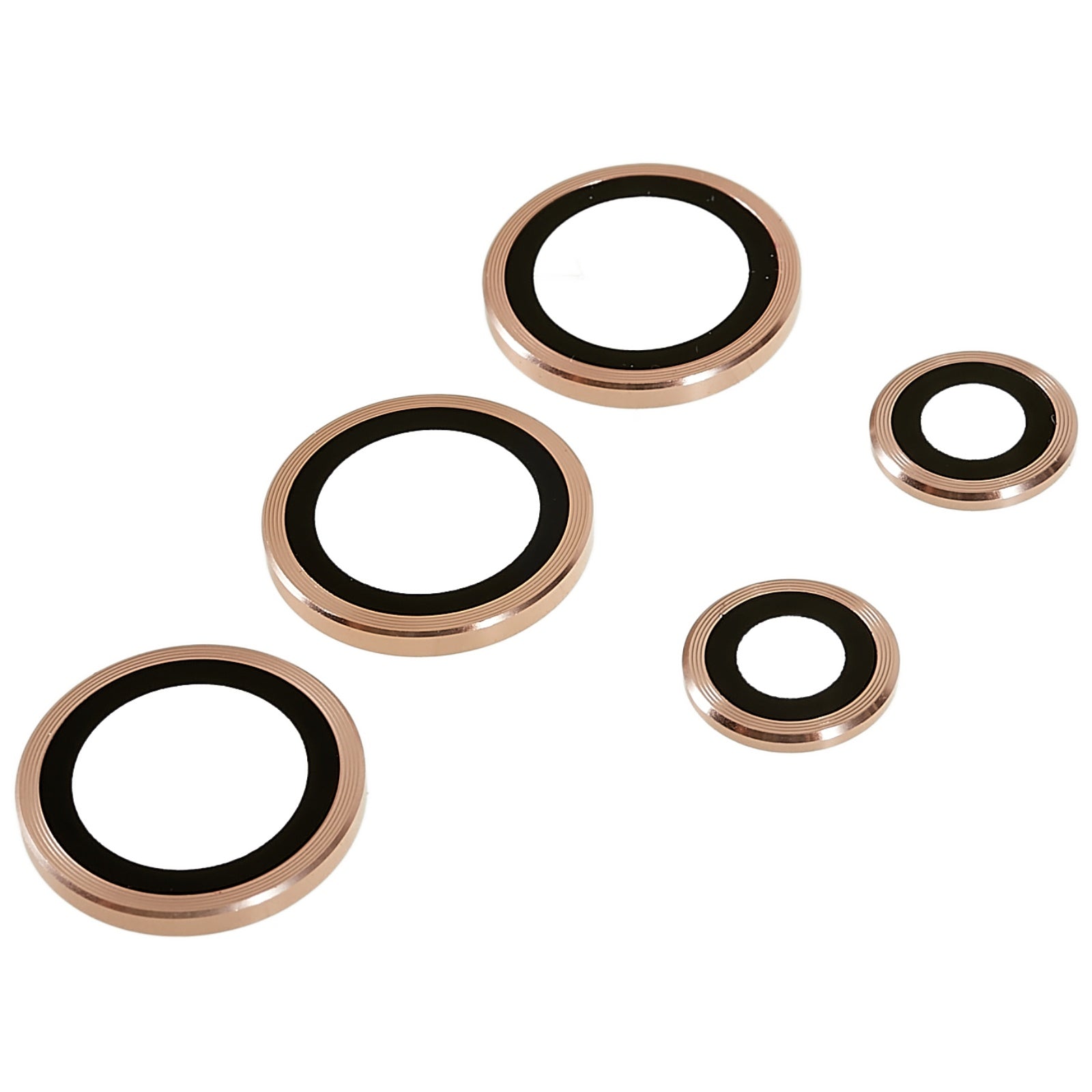 RURIHAI For Samsung Galaxy S23 Ultra 3D Camera Lens Protector AR Glass Metal Trim Rear Lens Film