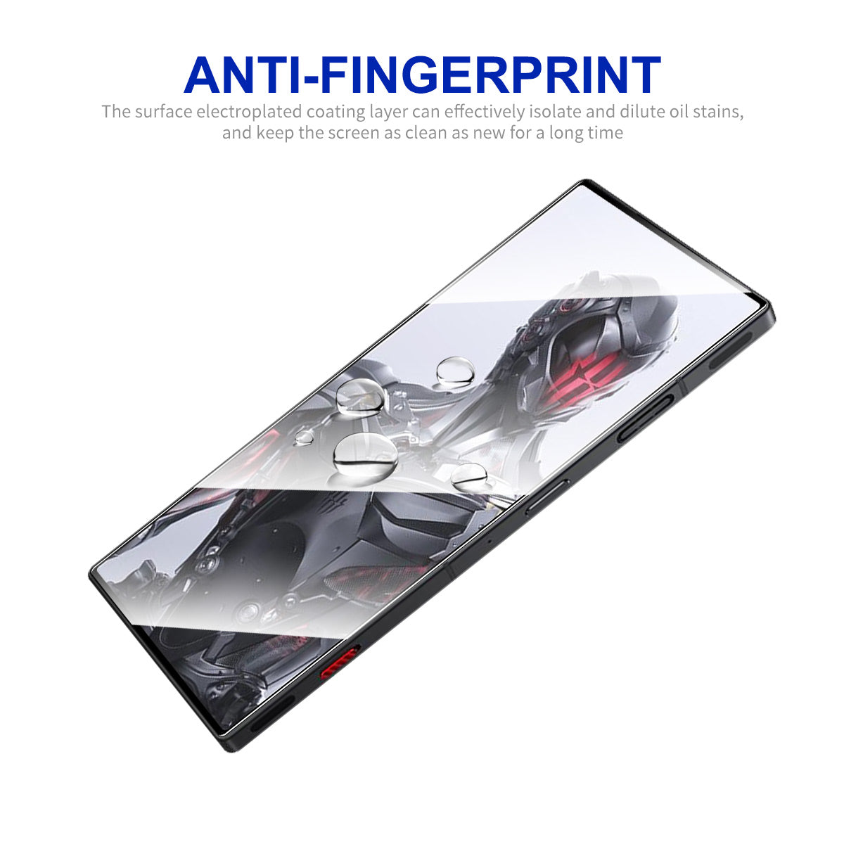 ENKAY HAT PRINCE for ZTE nubia Red Magic 8 Pro 5G/8 Pro 5G Tempered Glass Film 0.26mm 2.5D 9H Full Glue Full Screen Protector