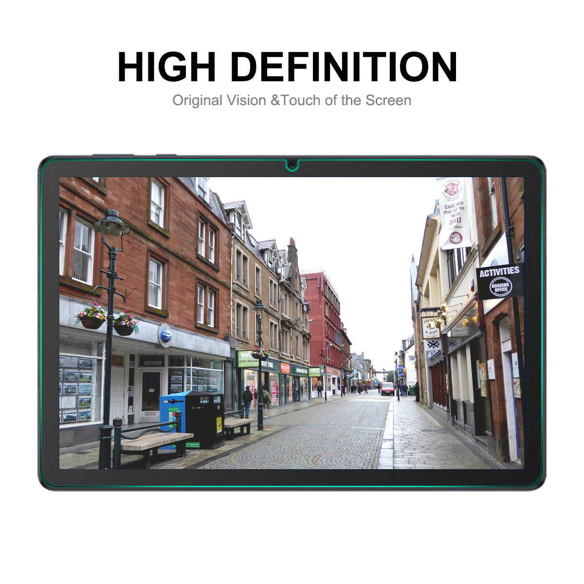 ENKAY HAT PRINCE For Huawei MatePad SE 10.1 2022 Tempered Glass Film 0.33mm 9H 2.5D Ultra Clear Anti-explosion Screen Protector