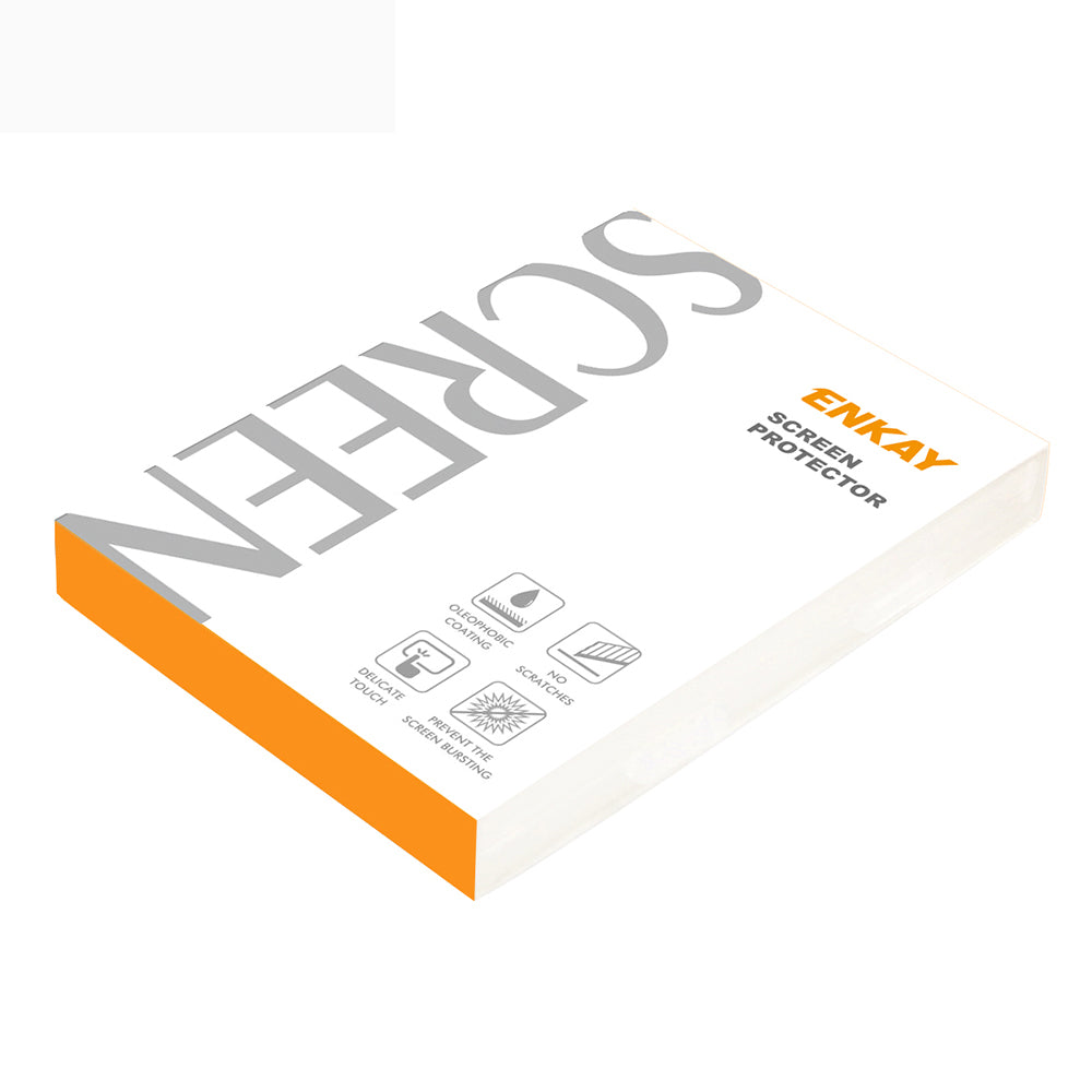 ENKAY HAT PRINCE Camera Lens Protector for iPhone 13/13 mini Silk Printing Tempered Glass Lens Film with Installation Tool