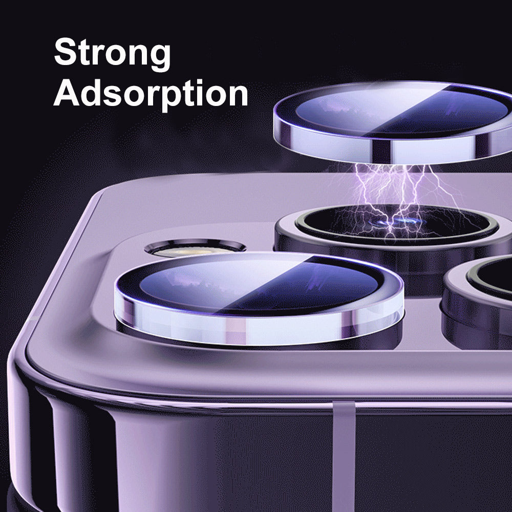 ENKAY HAT PRINCE For iPhone 13 Pro/13 Pro Max Camera Lens Protector Tempered Glass Silk Printing Lens Film with Installation Tool