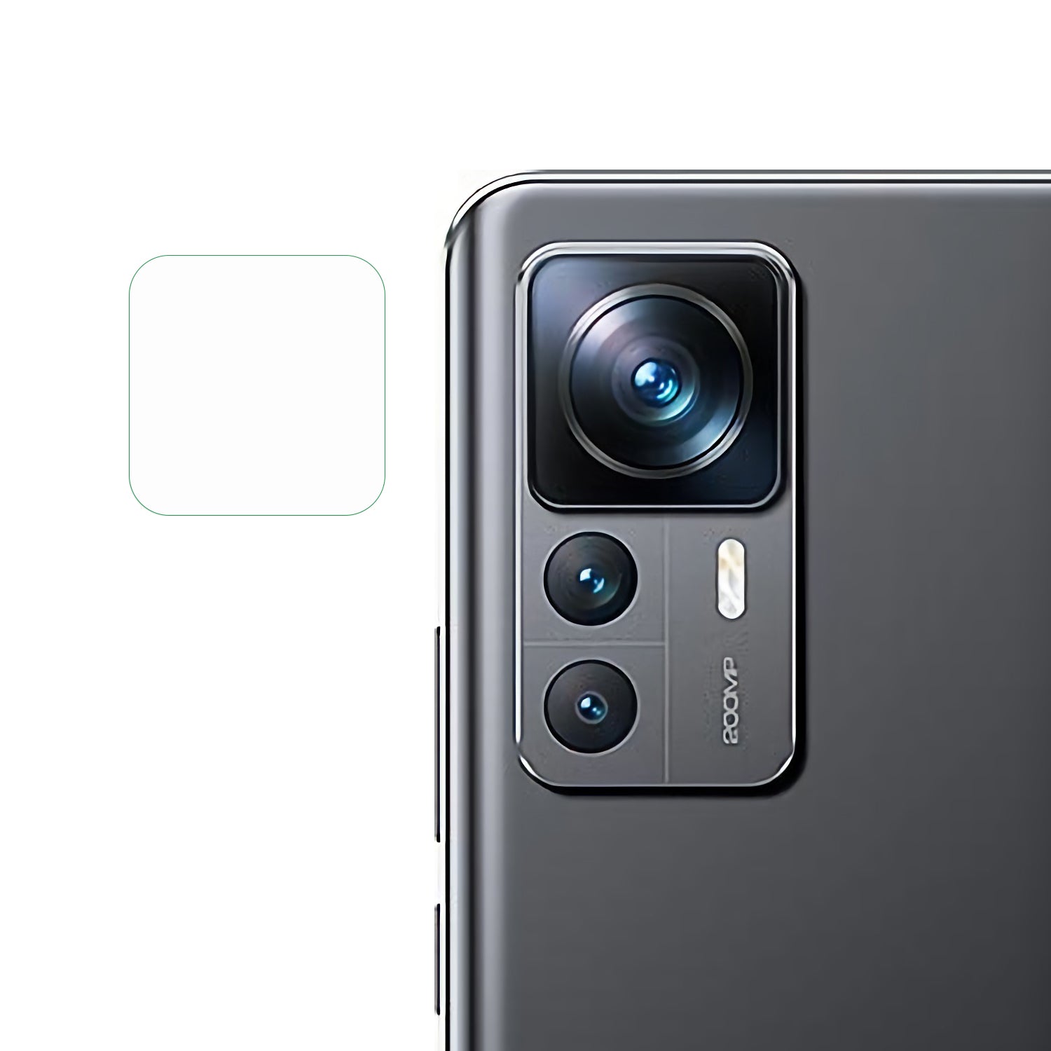 For Xiaomi 12T 5G/12T Pro 5G/Redmi K50 Ultra 5G Camera Lens Protector Tempered Glass Ultra Clear Rear Lens Film