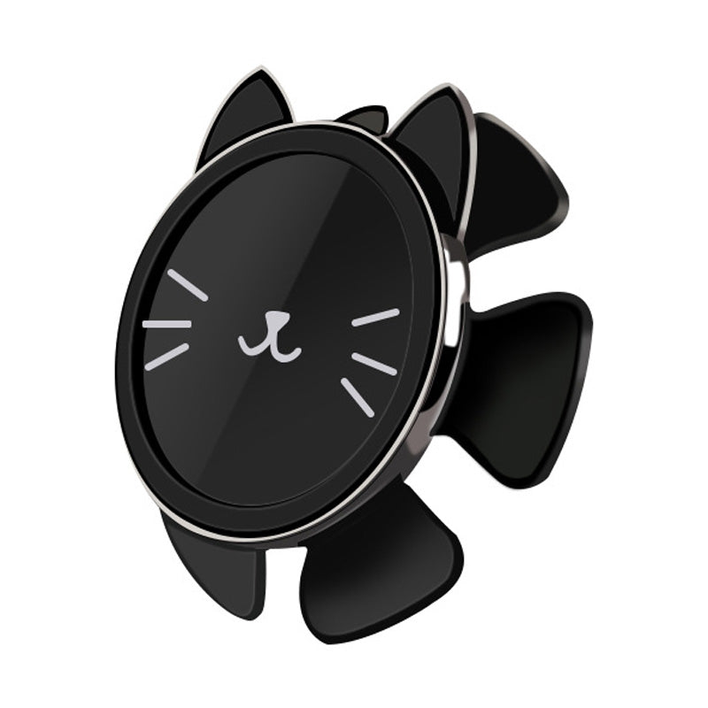 Magnetický držák do auta Univerzální držák na volant do auta Roztomilý Cat 360stupňový nastavitelný držák na palubní desku do auta