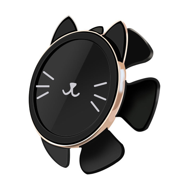 Magnetický držák do auta Univerzální držák na volant do auta Roztomilý Cat 360stupňový nastavitelný držák na palubní desku do auta