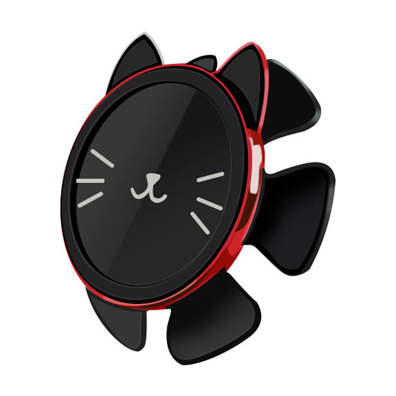Magnetický držák do auta Univerzální držák na volant do auta Roztomilý Cat 360stupňový nastavitelný držák na palubní desku do auta