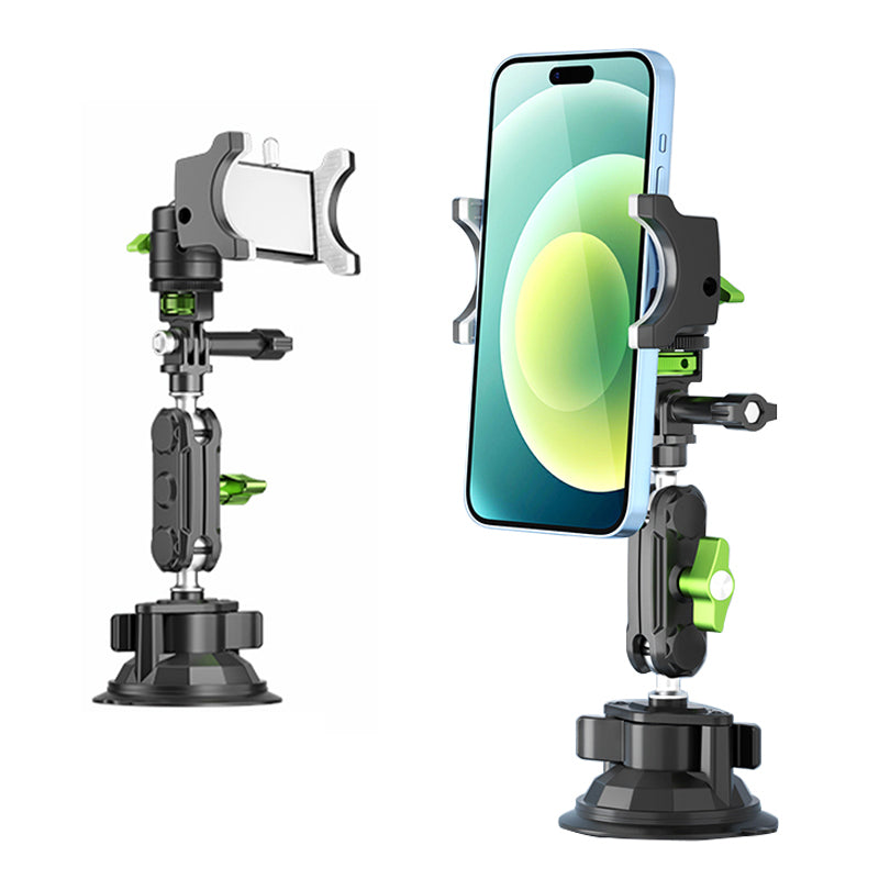 LANPARTE UBA-GP Car Mount Phone Action Camera Holder Stand Suction Cup 360 Degree Rotation Bracket