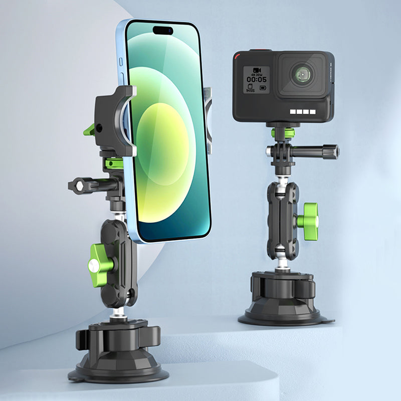 LANPARTE UBA-GP Car Mount Phone Action Camera Holder Stand Suction Cup 360 Degree Rotation Bracket