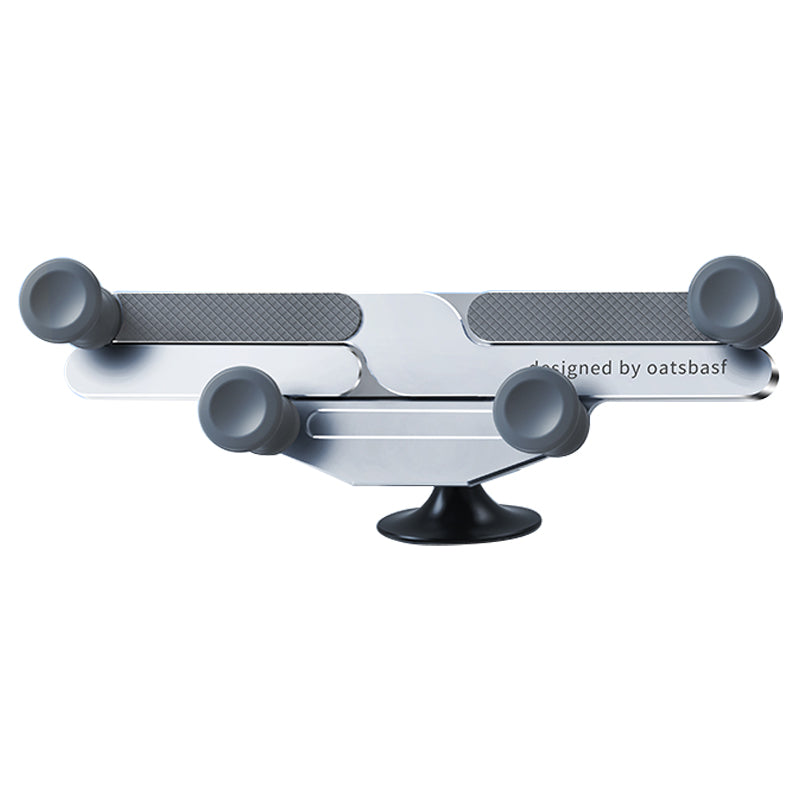 OATSBASF x03 Mini Folding Aluminum Alloy Car Phone Holder Automatic Locking Gravity Phone Bracket