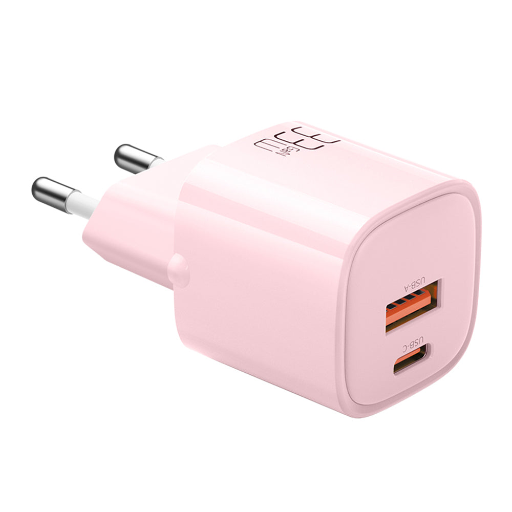 MCDODO MDD Nano Series PD 33W USB-A Type-C Fast Charging Adapter Dual Port Wall Charger