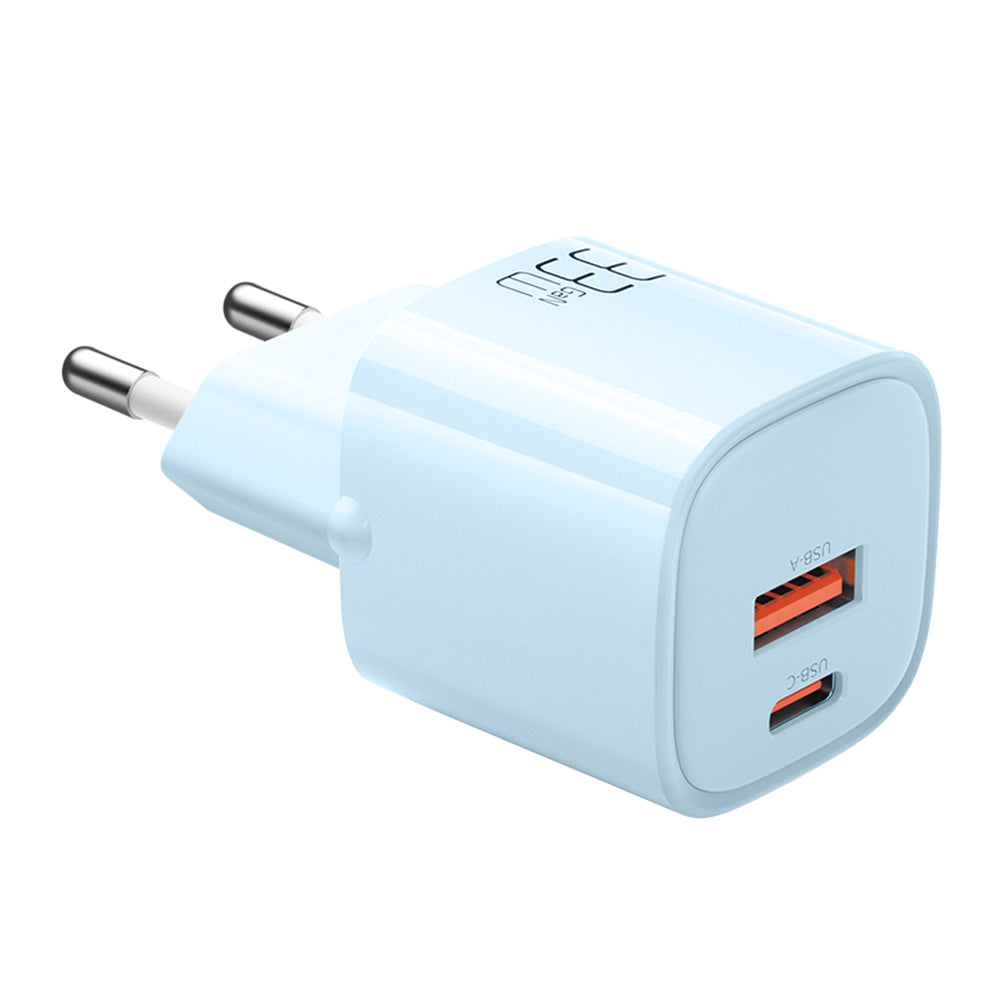MCDODO MDD Nano Series PD 33W USB-A Type-C Fast Charging Adapter Dual Port Wall Charger