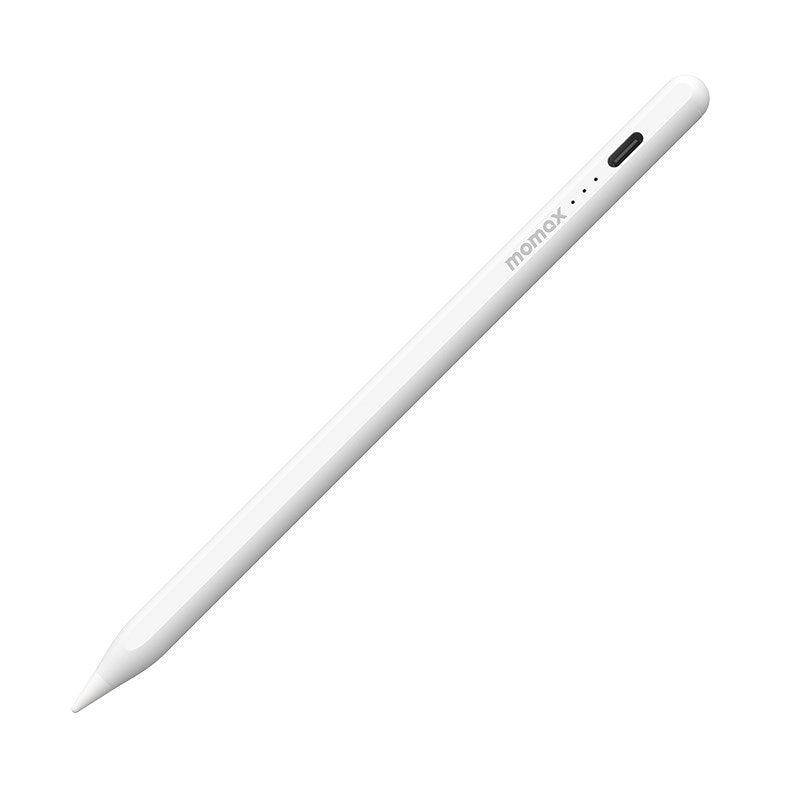 MOMAX TP8 ONE LINK Palm-rejection Tilt Sensitivity Capacitive Stylus Pen Magnetic Adsorption Stylus Pen for iPad Series Fast Charging