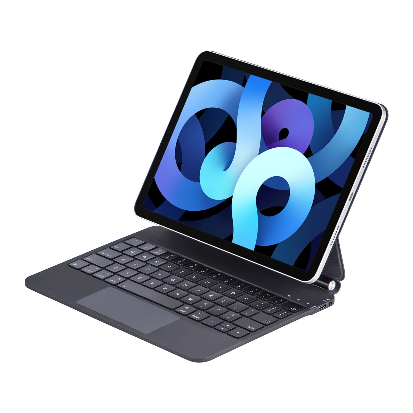 X7 For iPad Air (2020)/(2022)/Pro 11-inch (2018)/(2020)/(2021)/(2022) Bluetooth Keyboard Case Anti-Fall Tablet Stand Cover Wireless Keyboard Case with TouchPad