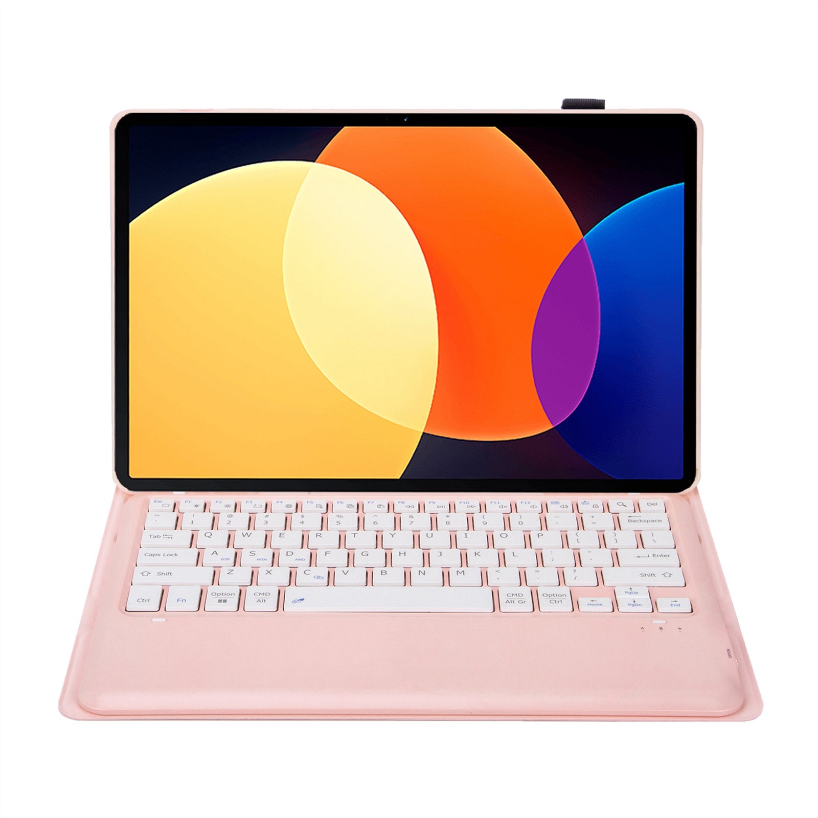 AHV8 For Honor Pad V8 Pro 12.1-inch Tablet Case with Detachable Bluetooth Keyboard PU Leather TPU Protective Cover